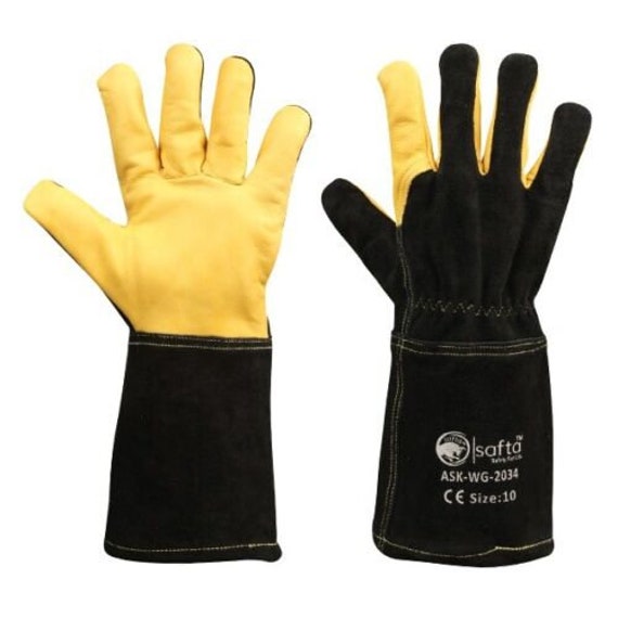 Heavy Duty Wood Burner Welding Heat Resistant Gloves, Kitchen