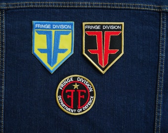 Fringe Division Iron on Embroidery Patch