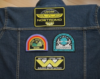 Weyland Yutani, Alien Covenant,Nostromo, Aufnäher zum Aufbügeln