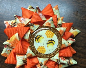 Star Bow/Bumble Bee Bow/Little Girl Bow/Bumble Bee/Girl Bow