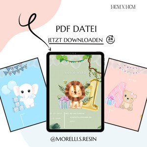 Biglietti d'invito baby shower ragazza ragazzo download digitale personalizzabili/Biglietti d'invito personalizzati baby shower ragazza ragazzo digitali