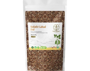 Grocery ,Kulthi Dal ,Gahat Dal, Dolichos, Hos Biflorus, Horse gram , Macrotyloma Uniflorum Bean , Madras Gram , Cowpea Seed - 900g