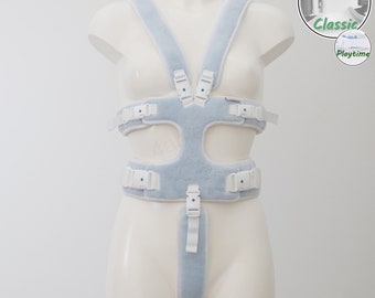 Classic: Full Body Harness HugAbie - Play Time (loose straps) - with Crotch Strap - AB/DL / BDSM / Regression - 4abies