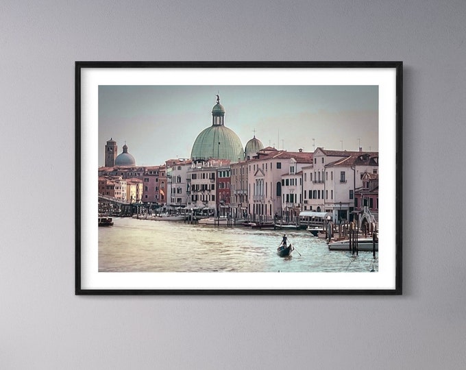 Morning in Venice • Colorful photo of Venice and it's canals • Sunny Venice image