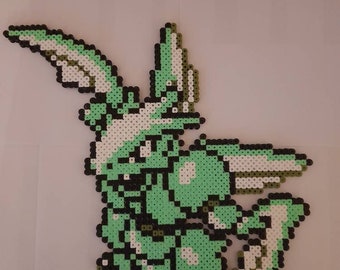 Insecateur ou cisayox sprites génération 2 / fait main / perles hama / décoration / pokémon