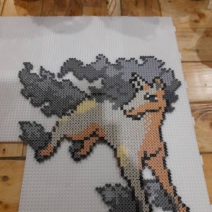 Galopa sprite génération 3 / shiny / pokémon / décoration / perles hama image 2