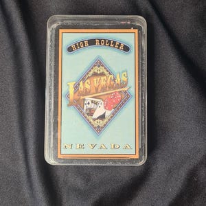 vintage deck of cards HIGH ROLLER NEVADA Las Vegas