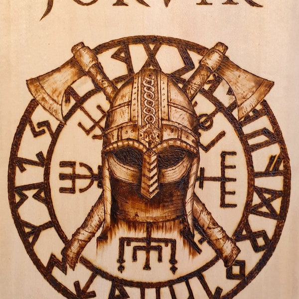 Jorvik Viking Art Pyrography