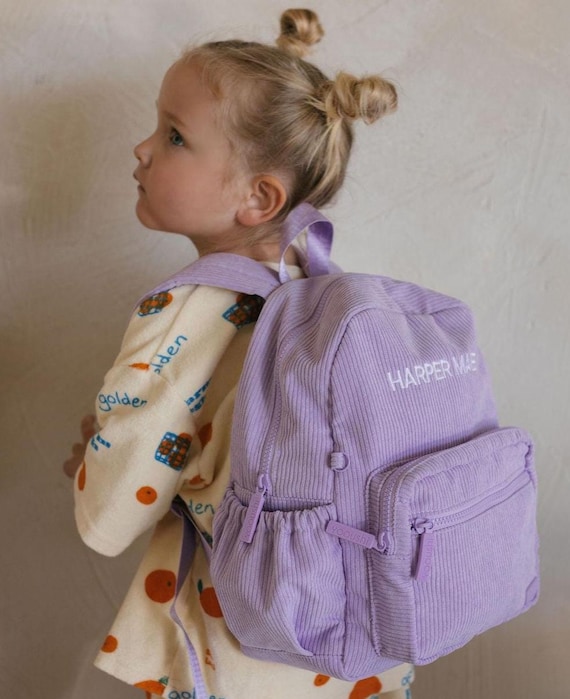 Custom Toddler Backpack|Personalized Preschool Book Bag|School bag For kids|BabygirlDaycare Bag With Name Tag|Toddler Girl Birthday Gift
