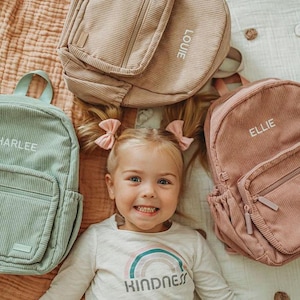 Sac à dos personnalisé pour enfant|Cadeau d'anniversaire personnalisé pour tout-petit|Cartable pour garderie|Cadeau pour baby shower|Sac à langer monogramme |Sac maternelle|Cadeau de Pâques