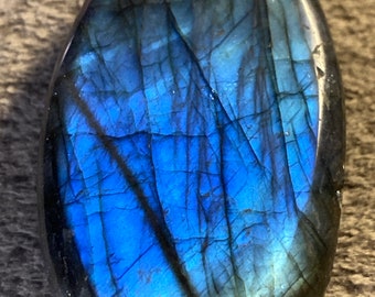 Labradorite Palm Stone Healing Stone