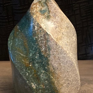 Green Jasper Flame