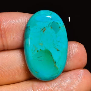 Pietra preziosa turchese Kingman Cabochon naturale turchese Kingman Pietra sciolta Turchese di alta qualità per la creazione di gioielli