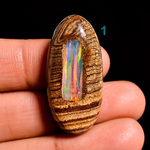 Opale Boulder naturale cabochon sfuso, pietra preziosa mista, opale Boulder, pietra preziosa per realizzare gioielli, regalo per lei