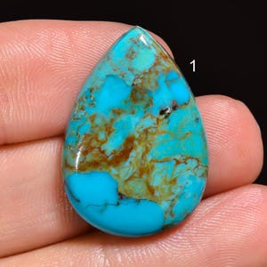 Kingman Turquoise Gemstone Natural Kingman Turquoise Cabochon Loose Stone High Quality Turquoise For Making Jewelry