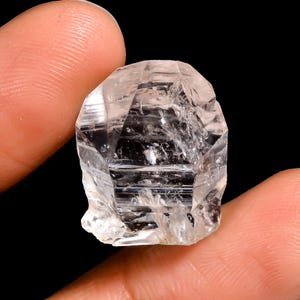 Diamante Herkimer naturale, diamante Herkimer grezzo 19X15X10 mm, diamante Herkimer grezzo da 19 carati, pietra di diamante Herkimer, cristallo di diamante Herkimer