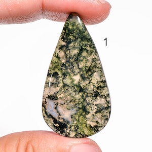 Moss Agate Gemstone, Natural Moss Agate Loose Stone Moss Agate Crystal Gift For Her Moss Agate Use For Jewelry
