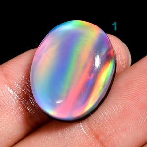 Cabochon di opale aurora naturale, pietra preziosa sfusa, opale aurora multifuoco, cristallo di opale aurora per realizzare gioielli, regalo per lei.