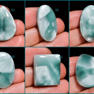 Natural Hemimorphite Gemstone Beautiful Hemimorphite Crystal Hemimorphite Cabochon Loose Stone Gift For Her Hemimorphite image 9