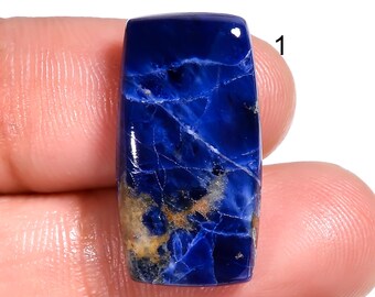 Natural Sodalite Gemstone, Blue Sodalite Cabochon, Loose Gemstone, Top Grade Sodalite Healing Crystal Sodalite, Jewelry Making