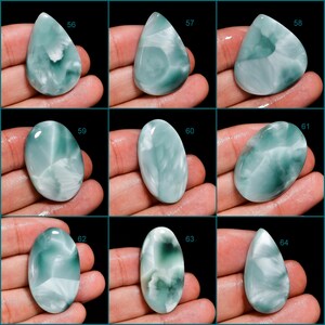 Natural Hemimorphite Gemstone Beautiful Hemimorphite Crystal Hemimorphite Cabochon Loose Stone Gift For Her Hemimorphite image 8