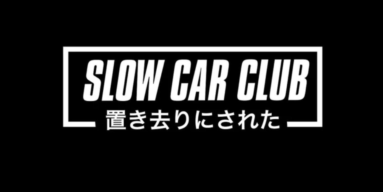Slow Car Club Car Windscreen Sticker all Colours & Sizes Etsy Australia