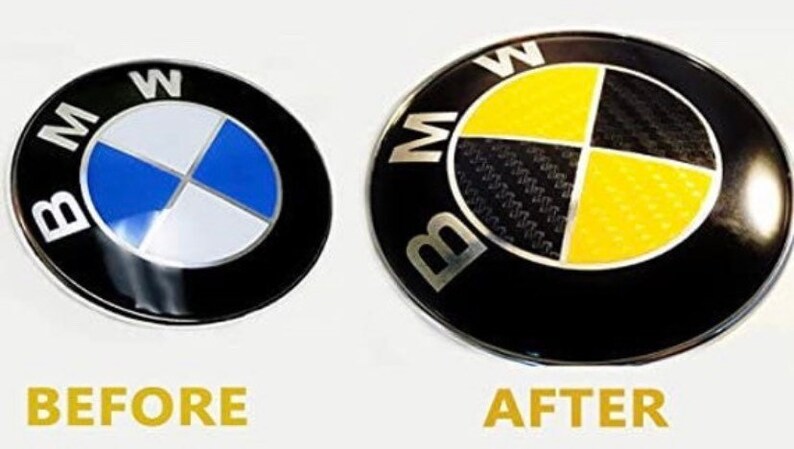 BMW Badge Sticker Overlay Kit for Your Bmws Badges mix & - Etsy
