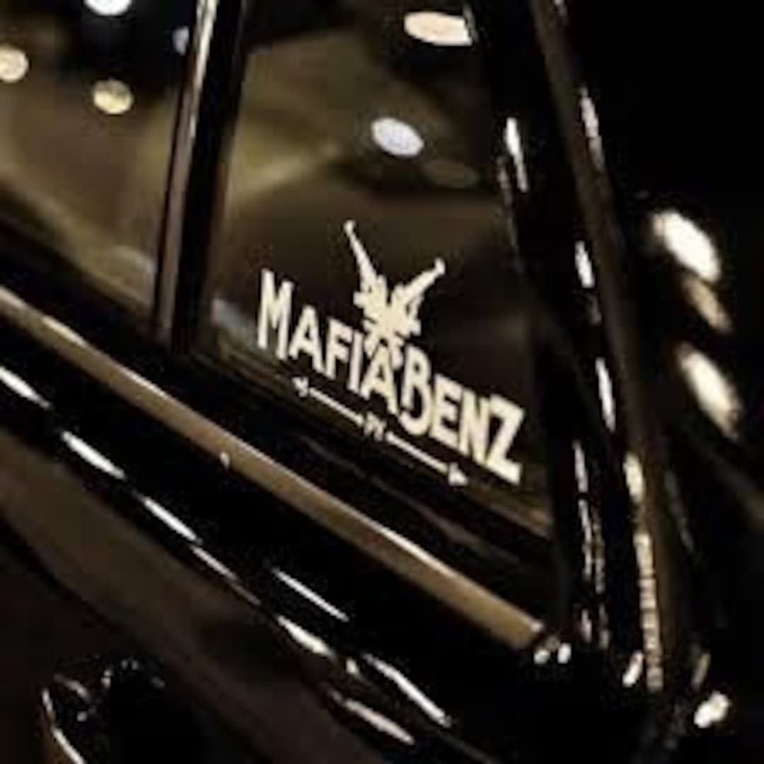 Mafia Benz Car Windscreen Sticker all Colours & Sizes 