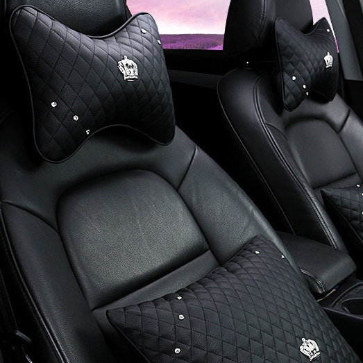 Acheter Cou de voiture Appui-tête Oreiller Coussin Siège d'auto Soutien de  la tête Protecteur Automobiles Siège Repos Mémoire Coton