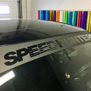 SpeedHunters Sunstrip Universal Car Sunstrip Cars & Vans (All Colours)