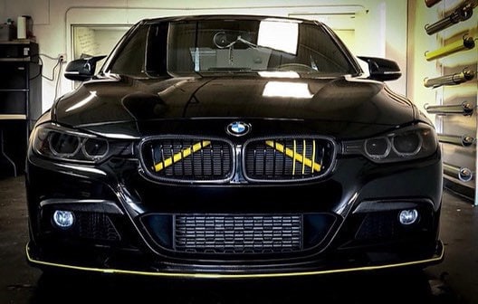 Passend für BMW F30 F31 F32 F33 Front Grill Streben Zierleisten