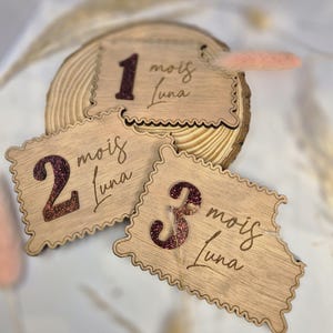 Cartes étapes biscuits croqués