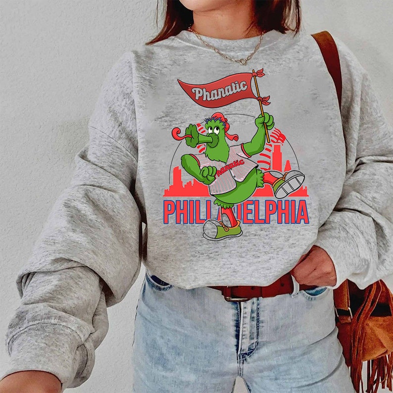 Vintage Phillie Phanatic Sweatshirt Let’s Go Phillies - Etsy