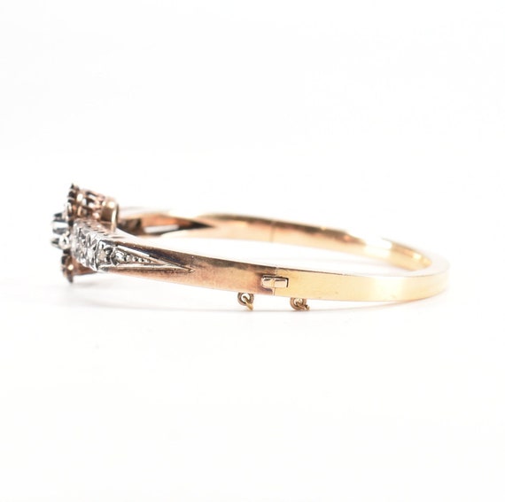 Victorian French 18K Gold and Diamond bracelet - image 3