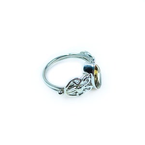 925 Sterling Silber Natürliche Zitrin Quarz Ring Designer Ring Handgemachter Marquise Form Edelstein Ring Geschenk für sie Hochzeit-Braut-Ring Bild 7