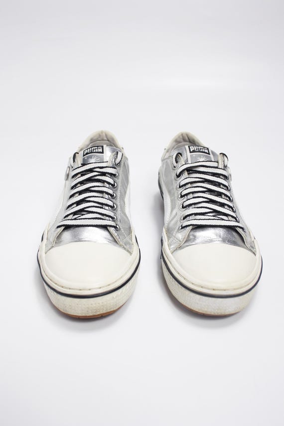 Puma X Mihara Yasuhiro 2000s Vintage MY-41 Metallic Silver  display picture 1