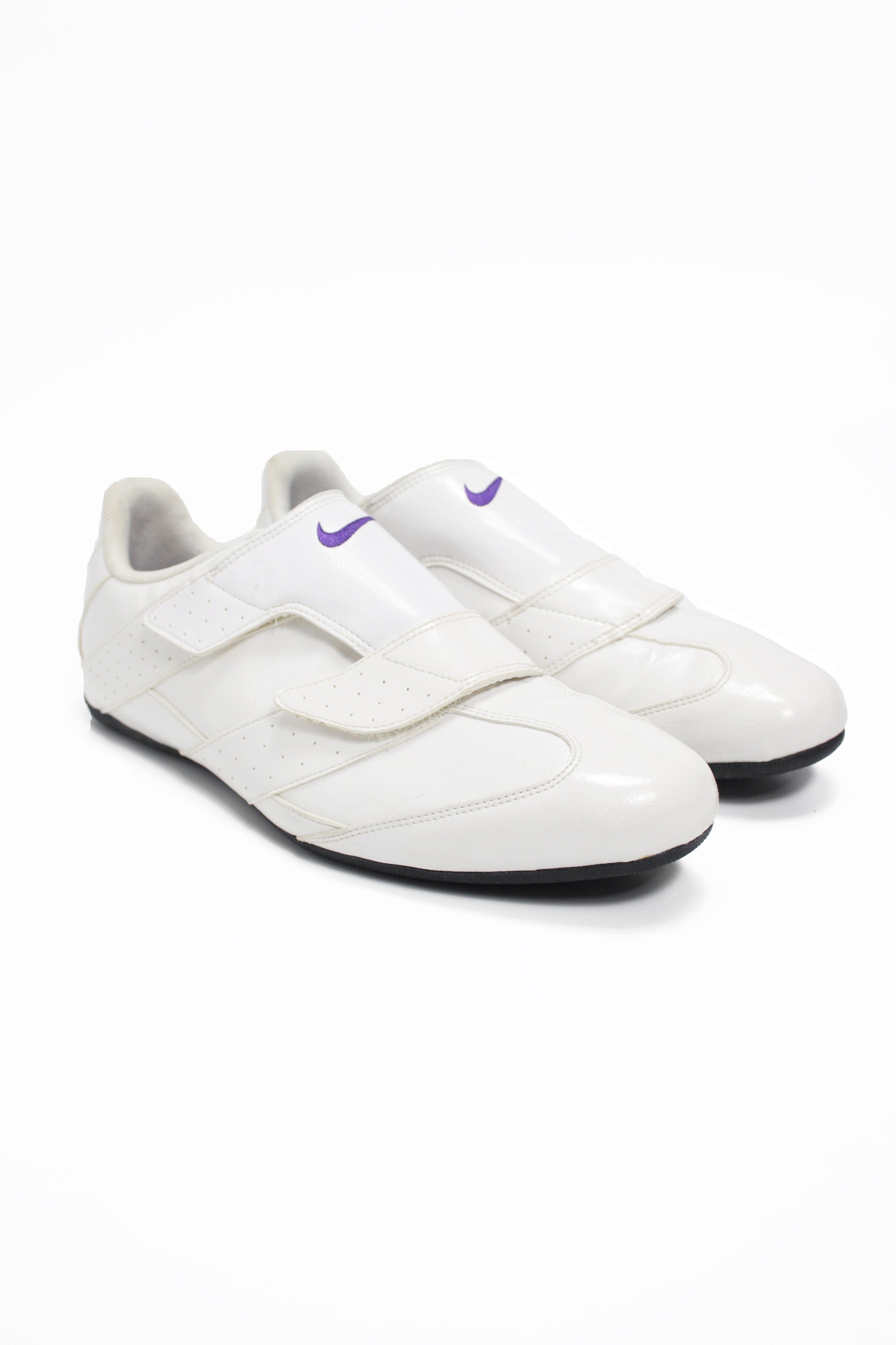 Nike Roubaix II V 2000s Vintage Patent Leather Hook & Loop Slip-on 