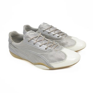 Puma x Dapper Dan Y2K Damen Casual Metallic Silber Sneaker Schuhe
