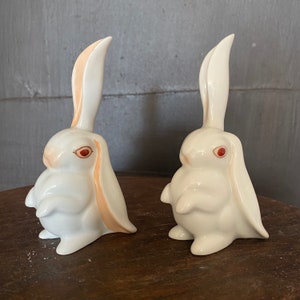 Hungry Rabbit with Carrot - Herend Animal Figurine