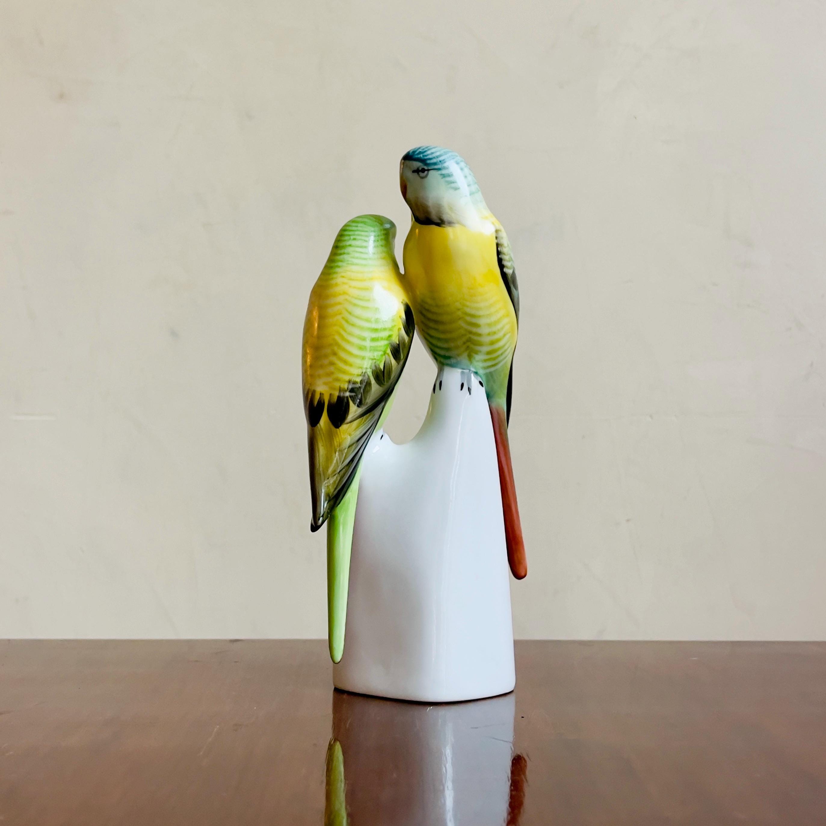 Herend Bird Figurines Blue - Etsy