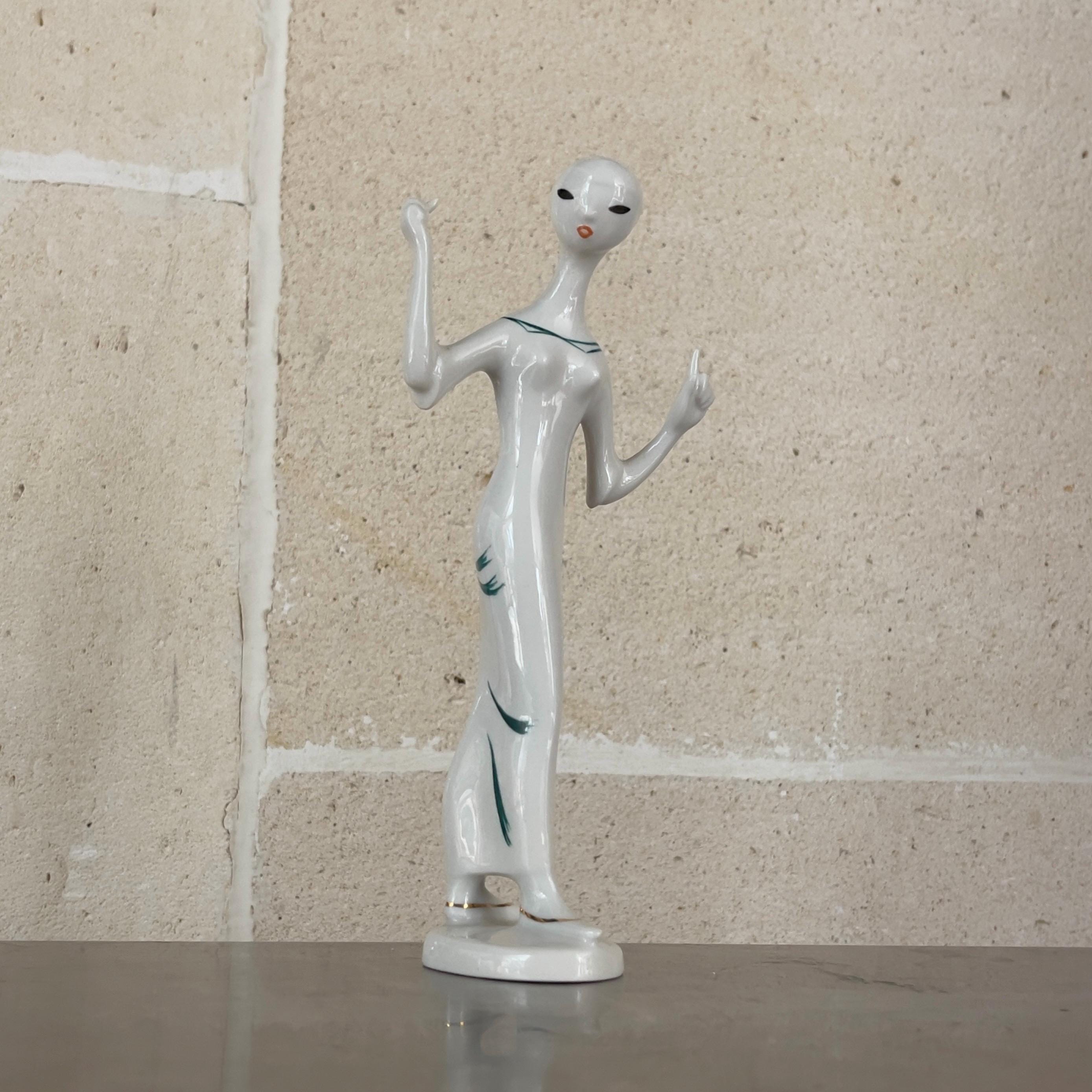 Cmielow Porcelain Figurine - Etsy