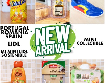 Romania, Portugal and Spain Lidl Mi Mini Lidl Sostenible (My Mini Lidl Sustainable) Mini Brands Supermarket Collectibles