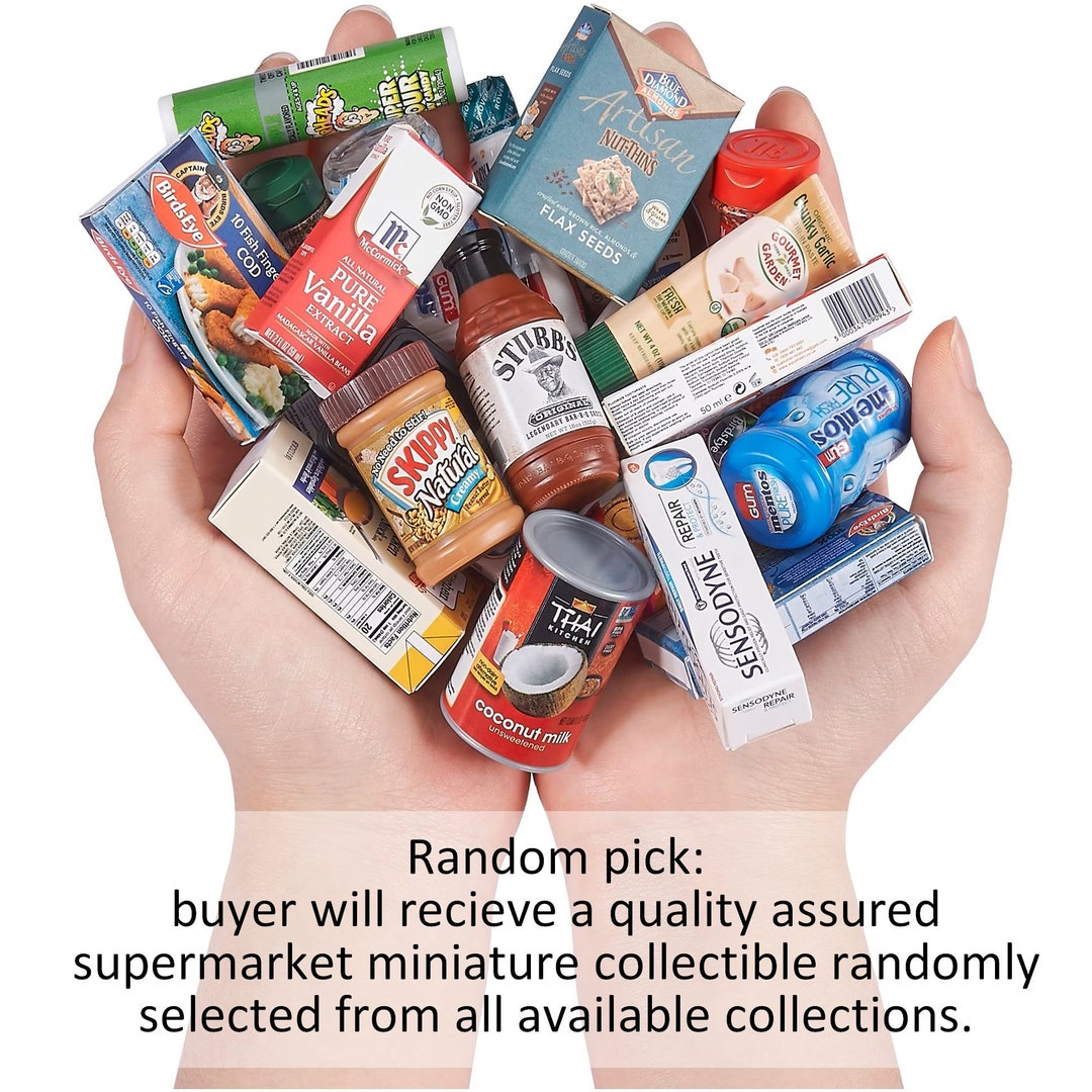 Random Pick Mini Brands Little Shop Supermarket Miniature Collectible ...