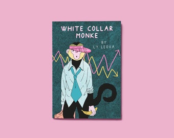 White Collar Monke short comic zine | A5 | original comic story