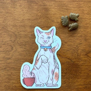 Lucky Cat Sticker