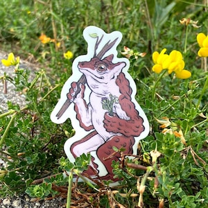 Frogman Sticker