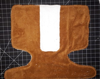 Sem prefold - washable cloth diaper preflat prefold baby diaper sewing pattern