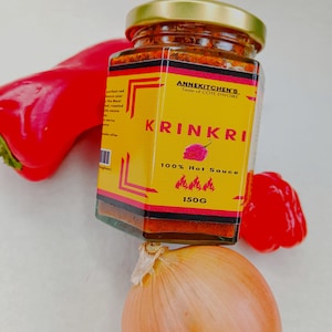 Hot sauce KRINKRIN, Red  table hot sauce  Extra hot
