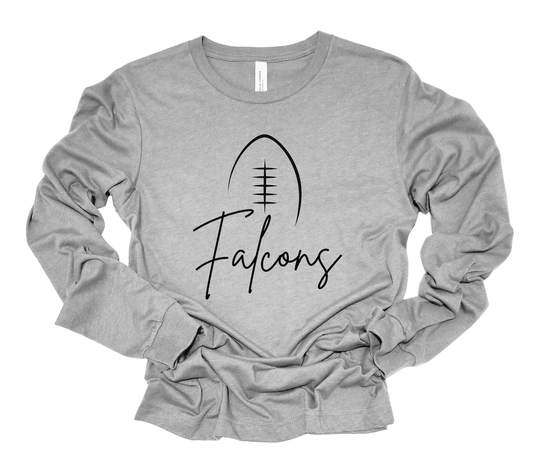 Personalized Football Shirt Long Sleeve Football Team Shirt Custom