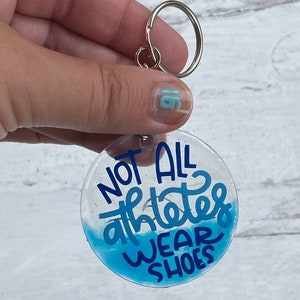 Swim Team keychain \\ Cute Swim Gift\\ Swim and Dive Team Tags\\ Varsity Swimmer Gift \\ Your Team Colors